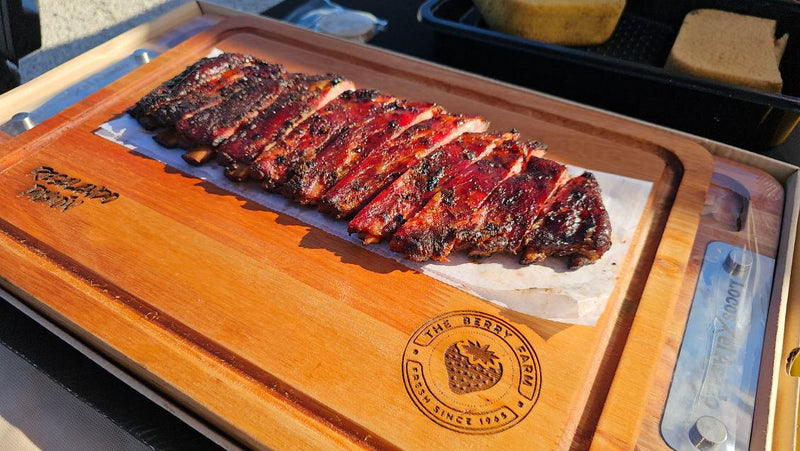 Pitmasters competing at BBQ Showdown