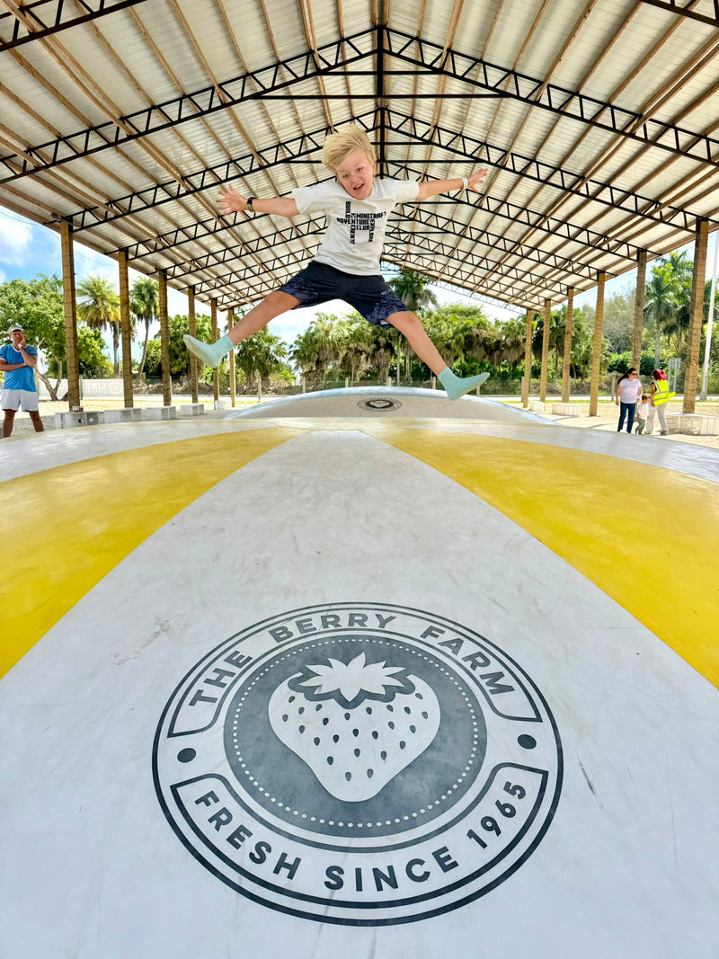 THREE GIANT BOUNCE FLOORS